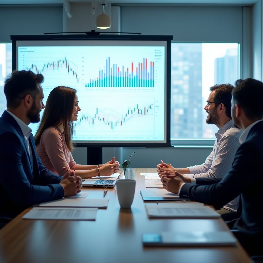 Equipo FinanzasAR reunión estratégica planificación servicios
