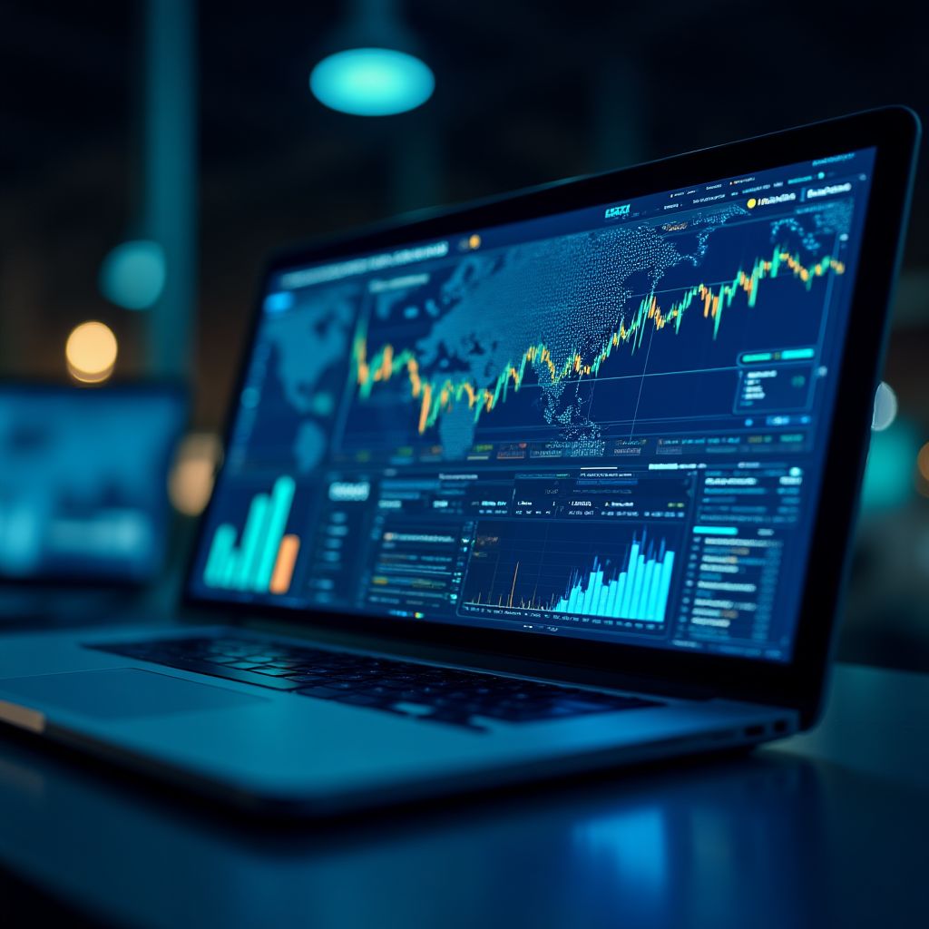 Tecnología innovadora plataforma digital herramientas financieras avanzadas