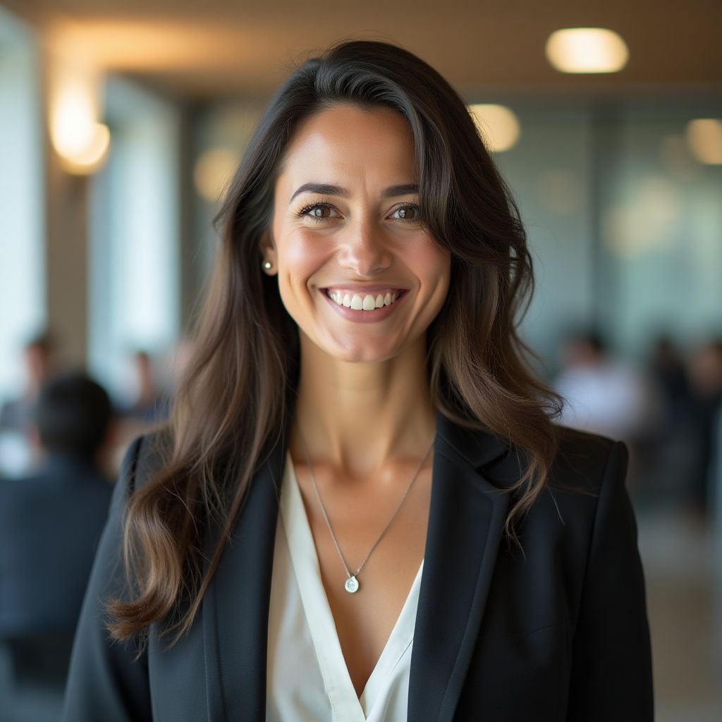 Foto profesional de Camila Vázquez jefa de educación financiera